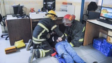 Se llevó a cabo un simulacro de emergencia en el Hospital Regional Río Grande