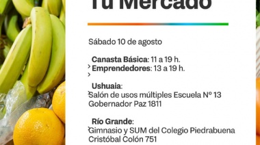 ¡Este sábado y domingo se realizará una nueva edición de Tu Mercado!