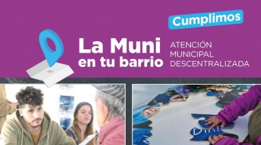 “La Muni en tu barrio” estará en el gimnasio de La Cantera