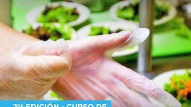 Se dictará un nuevo curso gratuito sobre manipulación de alimentos