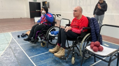 El Instituto Municipal de Deportes acompañó el Primer Torneo Provincial De Boccias
