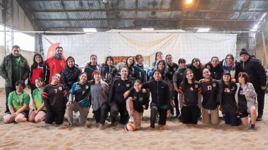 Comenzó el beach volley