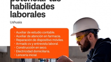 Comenzaron las inscripciones para los cursos gratuitos de formación laboral