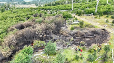 “La extinción del incendio en la Estancia San Justo no significa que podamos relajarnos”