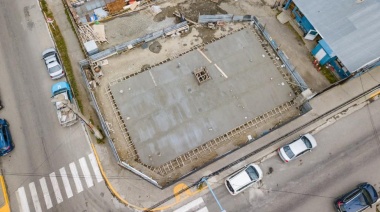 La Municipalidad avanza con la obra del edificio de Defensa Civil Municipal