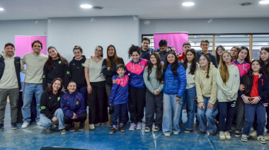 Se brindó una doble jornada de capacitación organizada por el Instituto Municipal de Deportes