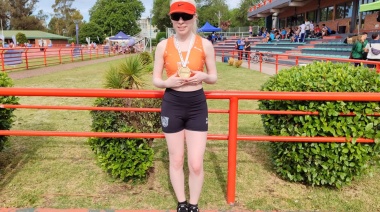 El atletismo PCD le otorga otra medalla dorada a la delegación fueguina