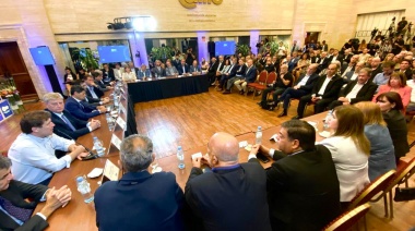 “Queremos un estado fuerte al servicio del desarrollo para el crecimiento”