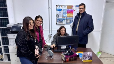 La Biblioteca del Poder Judicial recibió a estudiantes de la UNTDF en una visita académica