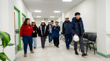 Estudiantes y docentes de escuelas técnicas destacaron las instalaciones del Centro de Rehabilitación