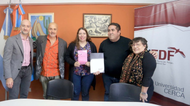 La Municipalidad de Ushuaia firmó un convenio con la UNTDF para fortalecer el programa de “Cocineritos, Cuentos y Relatos”