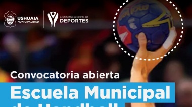 La Municipalidad de Ushuaia abre la escuela deportiva municipal de Handball