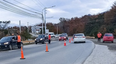 Se continúa realizando controles de tránsito
