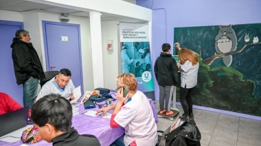 Se realizó el chequeo médico a jóvenes deportistas del club Las Orcas