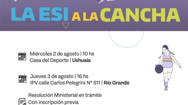 Se realizará la capacitación “La ESI a la cancha”