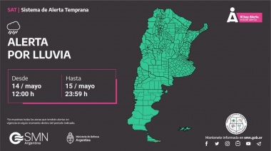Protección Civil informa sobre lluvias y vientos fuertes