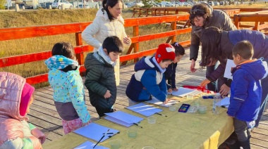 Chicos y chicas del Jardín N° 28 participaron de la primera jornada del Programa Educativo de Arte y Patrimonio