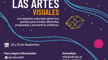 Se realizará la Noche De Las Artes Visuales el 22 y 23 de septiembre en Río Grande y Ushuaia