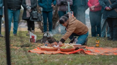 La Municipalidad de Ushuaia acompañó la ceremonia a la Pachamama