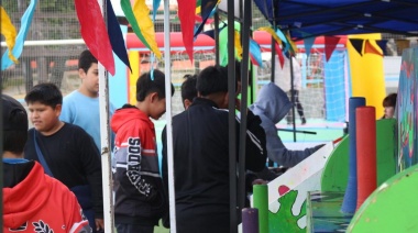 ”Jugando en mi barrio” estuvo en La Cantera