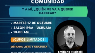 Se invita a charla abierta y gratuita sobre estafas y ciberseguridad
