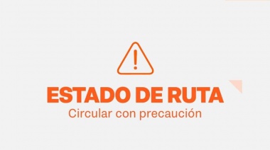 Se restringe la circulación en la Ruta N° 3 a vehículos que no cuenten con cubiertas de invierno