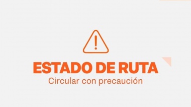 Se levanta la restricción de circulación en la Ruta Nacional n°3