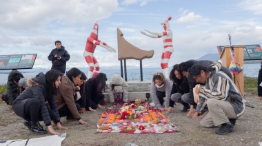 Por segundo año consecutivo se realizó el acto por el Día del Genocidio Selk´nam