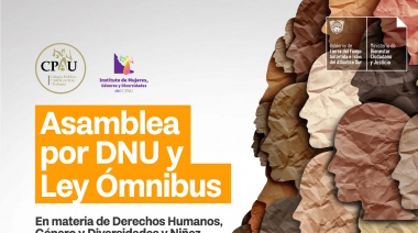 Gobierno invita a participar a la asamblea para discutir los alcances del DNU y la Ley Omnibus en materia de derechos humanos