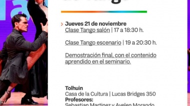 Los campeones mundiales de Tango 2024 brindarán clases magistrales gratuitas en la provincia