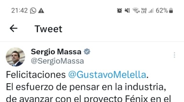 Massa reconoce el triunfo de Melella