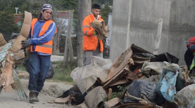 La Municipalidad realizó una jornada de limpieza en Andorra