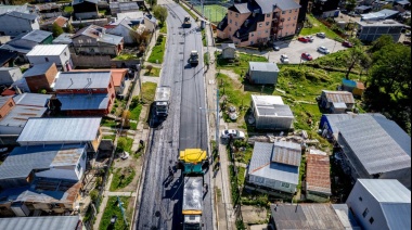 Comenzó la repavimentación de avenida Alem