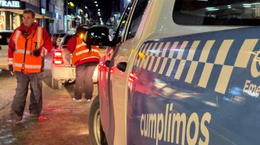 Controles de tránsito conjuntos entre la Municipalidad de Ushuaia y Policía Federal