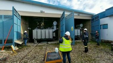Avanzan con normalidad los trabajos de modernización del sistema eléctrico de Ushuaia