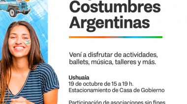 Este sábado se llevará a cabo la Expo Costumbres Argentinas