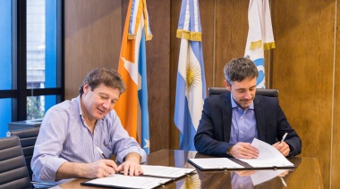 Melella firmó con el CFI convenios de acciones sustentables con el medio ambiente