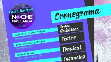 La Municipalidad de Ushuaia anunció el cronograma de actividades para la Fiesta Nacional de la “Noche Más Larga”