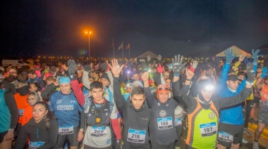 Carrera nocturna "La Noche Más Larga": un éxito en Ushuaia