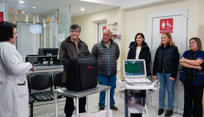 El Hospital de Río Grande incorporó un nuevo ecógrafo donado por Estancia Sara
