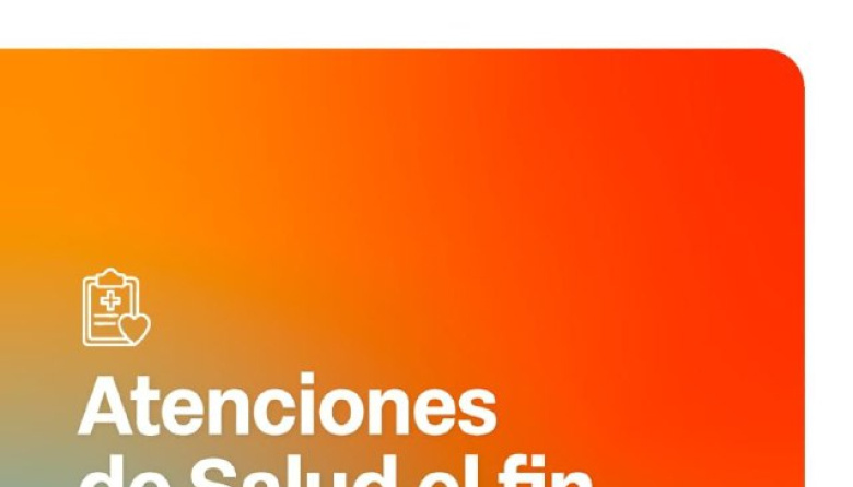 Cronograma de atención en CAPS este fin de semana