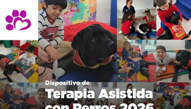 Se abrió la preinscripción para el Dispositivo de Terapia Asistida con Perros 2026