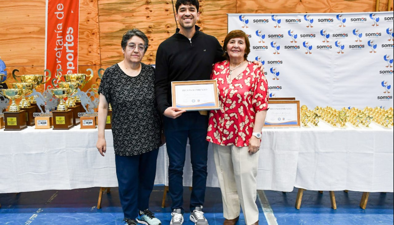 Se acompañó la entrega de premios de la Federación Fueguina de Futsal