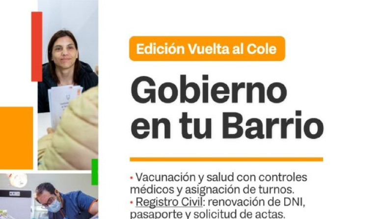 “Gobierno en tu Barrio” se llega este sábado a Tolhuin, Río Grande y Ushuaia