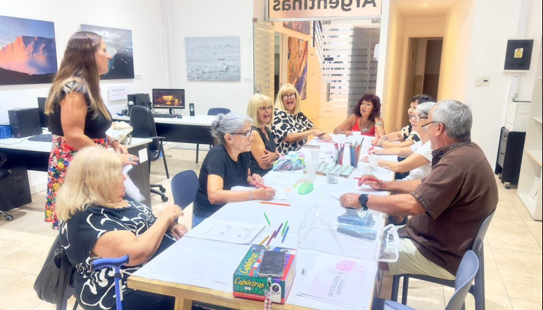 Se participaron del primer encuentro del año del espacio de estimulación cognitiva