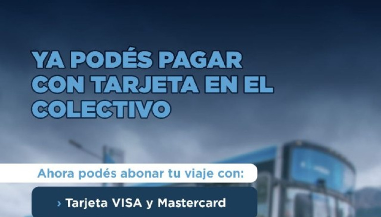 Se incorpora el sistema de pago abierto en el transporte público de Ushuaia