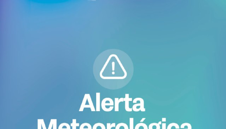 Alerta amarilla por lluvias intensas