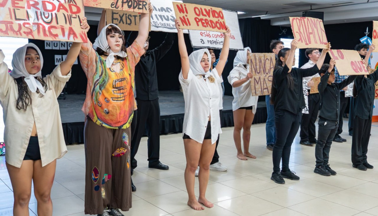 La Provincia conmemoró el Día de la Memoria, por la Verdad y la Justicia con un acto oficial en el Centro Cultural Yaganes