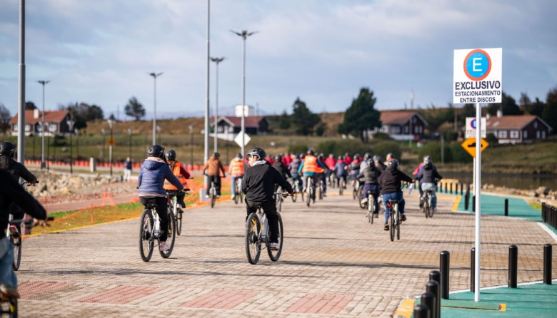 Se cerró una nueva temporada del programa Bici Ushuaia