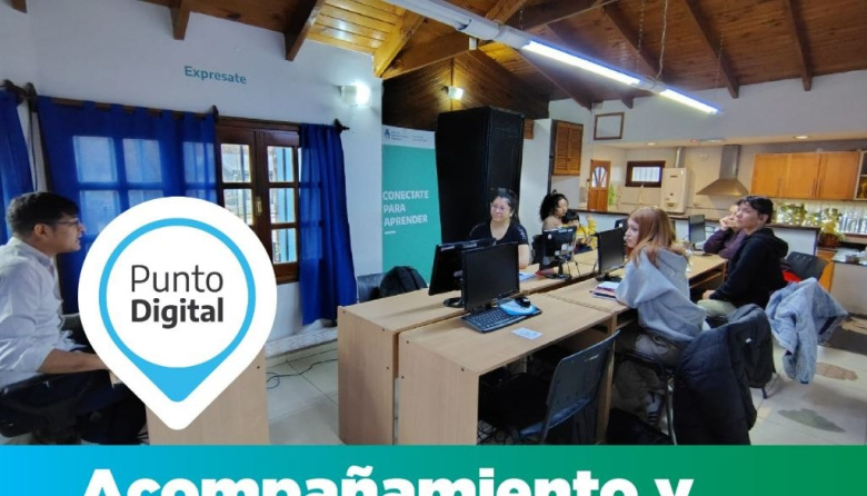 Se fortalece los servicios de Punto Digital para acompañar trámites y capacitaciones